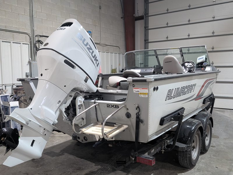 Completed Suzuki repower outdoors